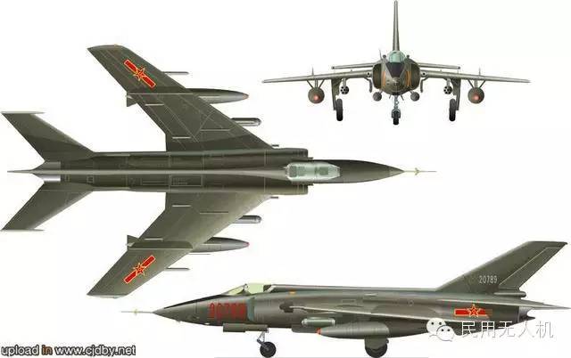 中国空军战机最全三视图尤其是这架下马的歼9战机