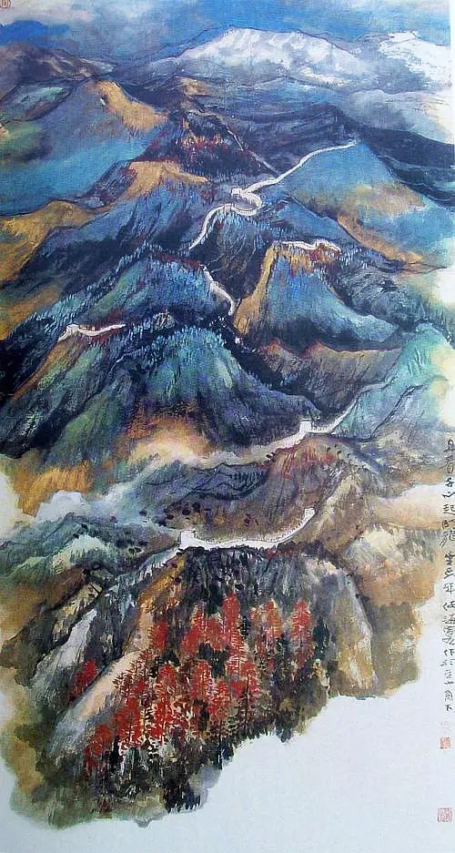 气吞万象鬼手何海霞国画精品欣赏