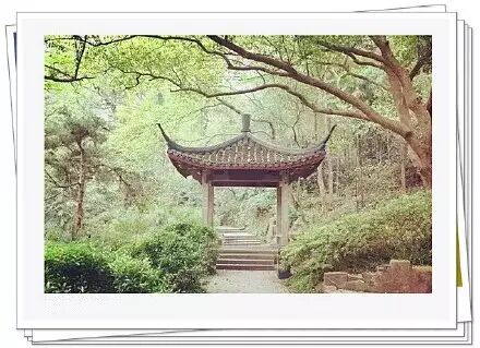 老杭州那些美翻了的亭子
