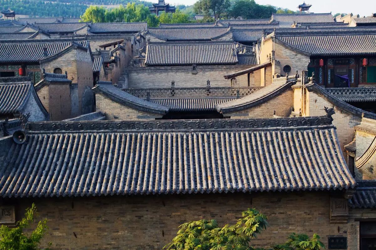防日晒~平遥古城·山西分布地:山西晋中和陕西关中晋陕窄院四合院