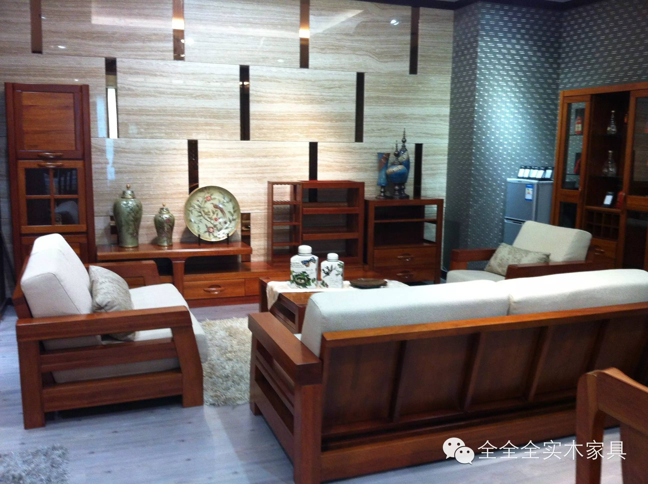 现代新中式 海棠木材质纯实木家具