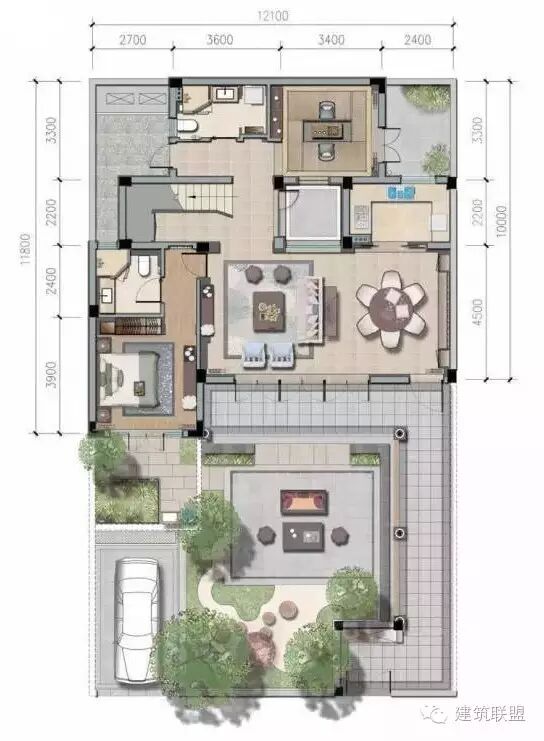 绿城十里风荷137㎡中式院墅