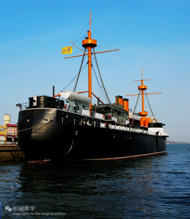 甲午铁舰北洋水师旗舰定远号