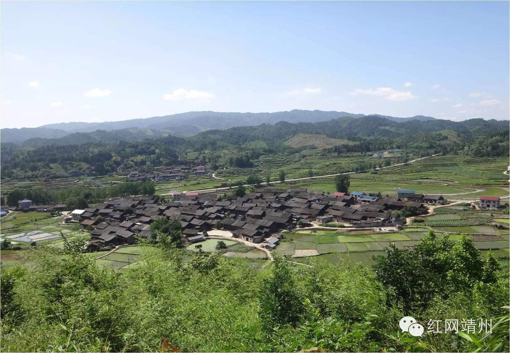 依山临水建古寨 一起走进靖州县铺口乡林源村