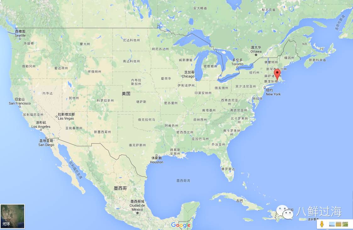 但是今天我们不去马萨诸塞州,而是去马萨诸塞州下面的罗得岛州,去看看