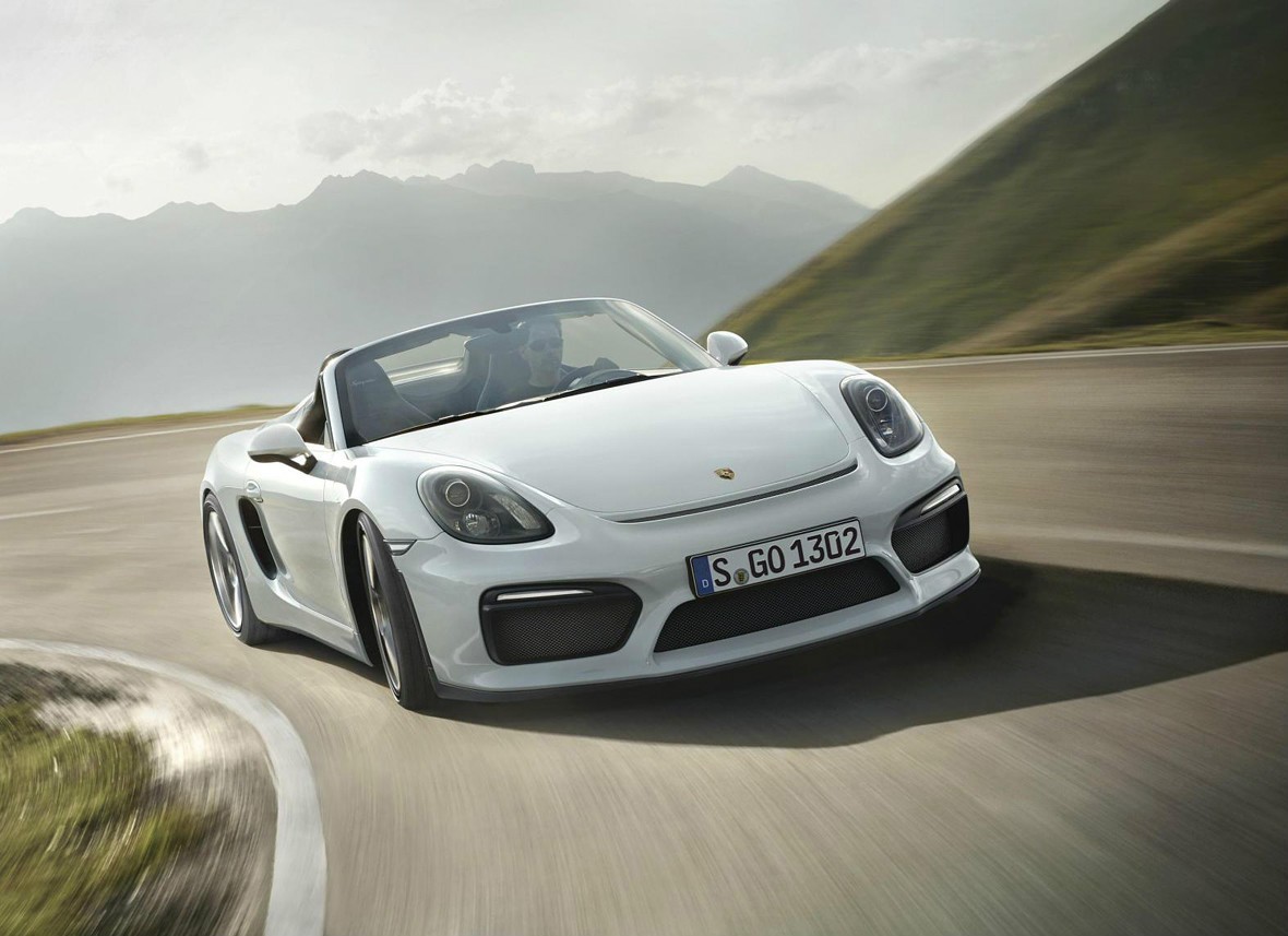 【design】2016款保时捷porsche boxster spyder跑车