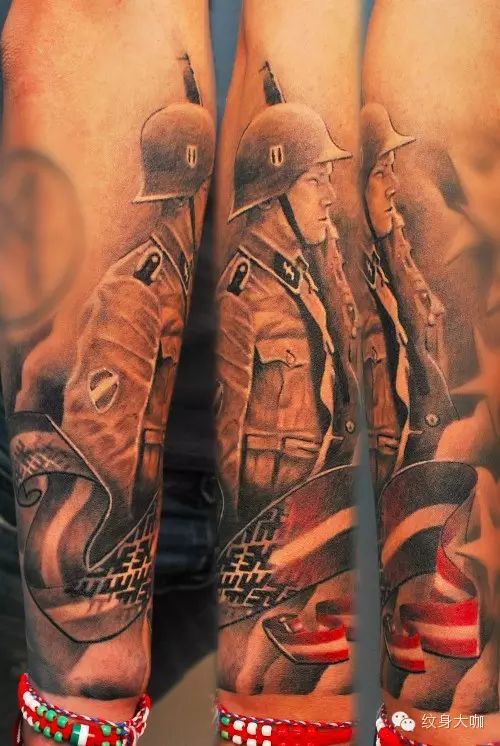 二战德军纹身图片