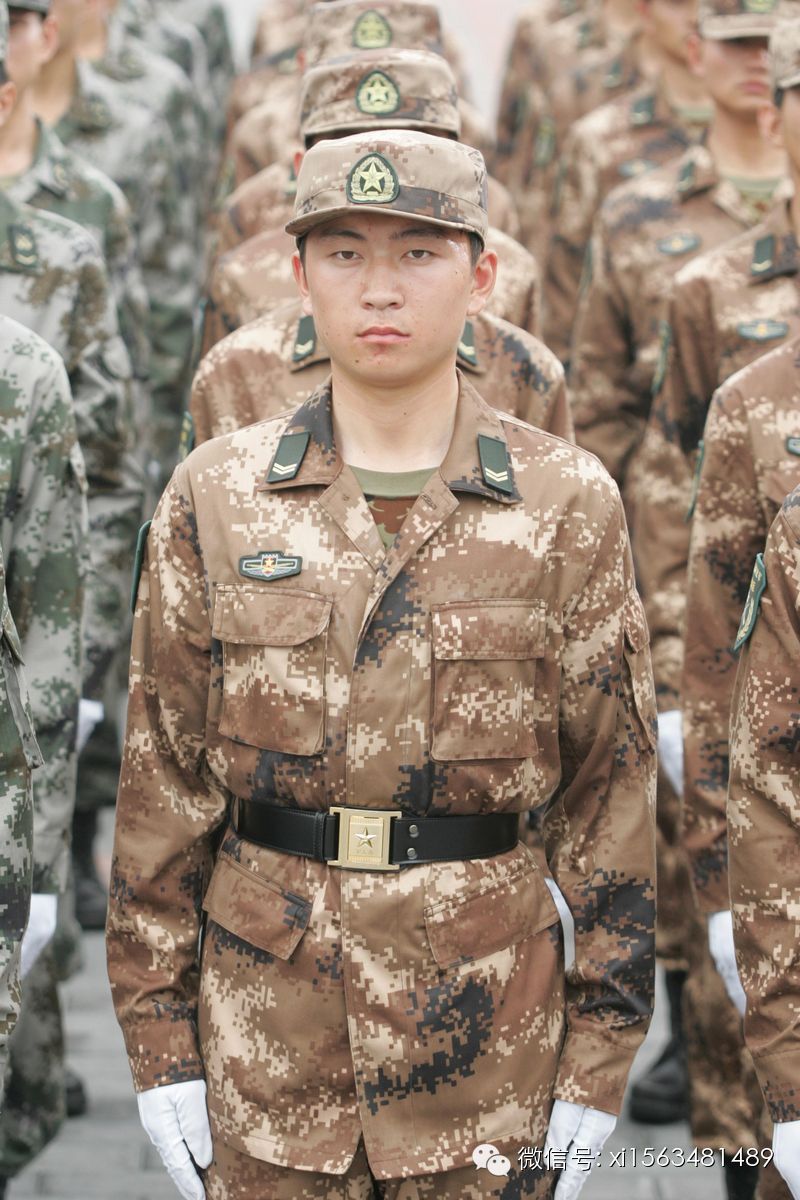解放军最新版军装帅呆了好兄弟军表网