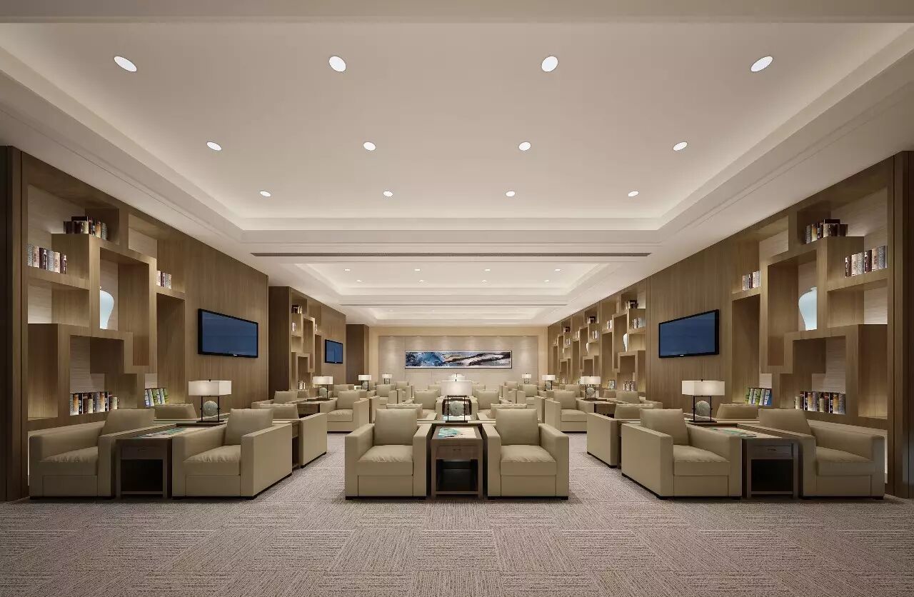 【装饰设计工程】首都机场东航t2贵宾接待室