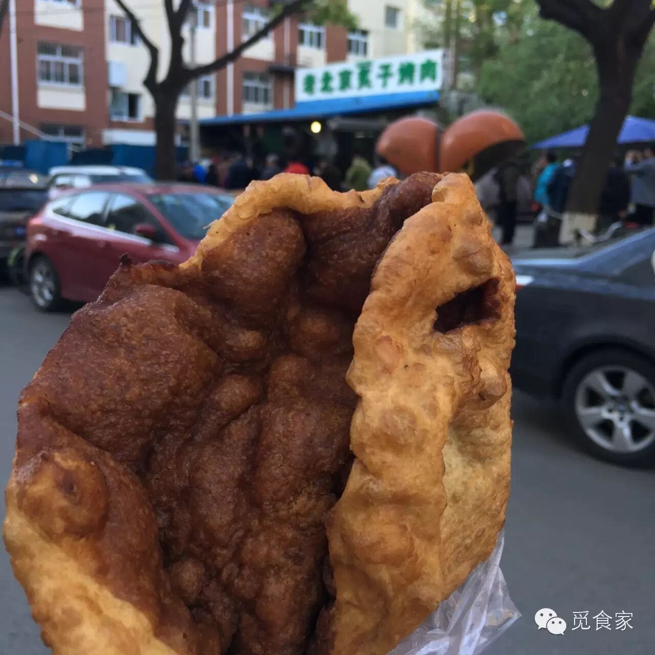 【日食记】黑窑厂街糖油饼——排队一小时只为这一口