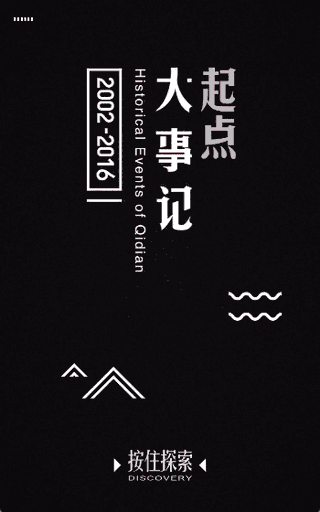 起点中文网营销分析起点大事记新媒体h5营销案例