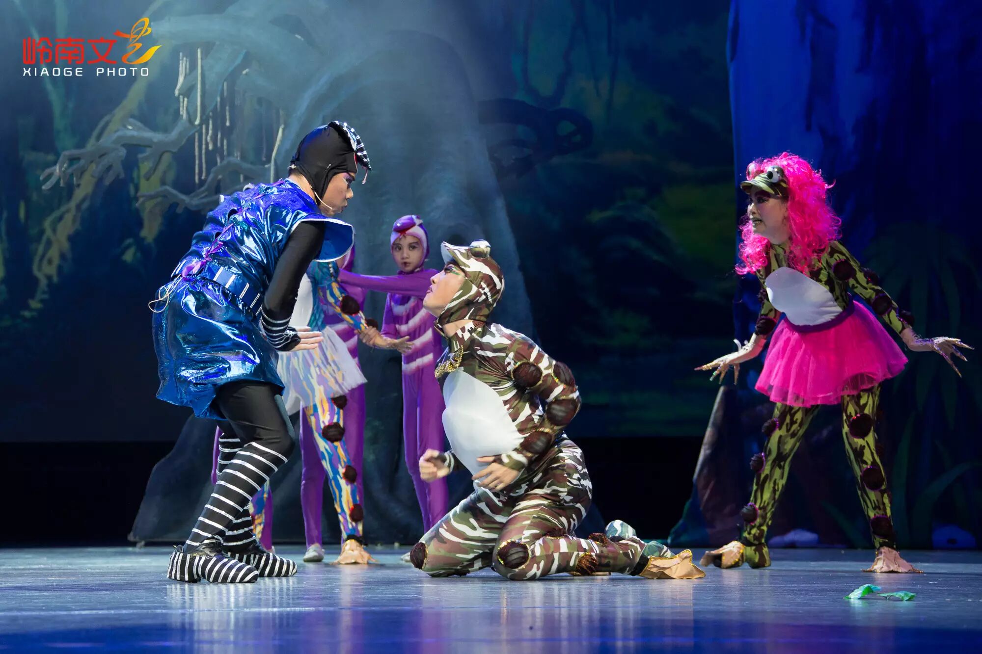 原创儿童音乐剧爱美的蛤蟆高清演出剧照摄影啸哥如烟