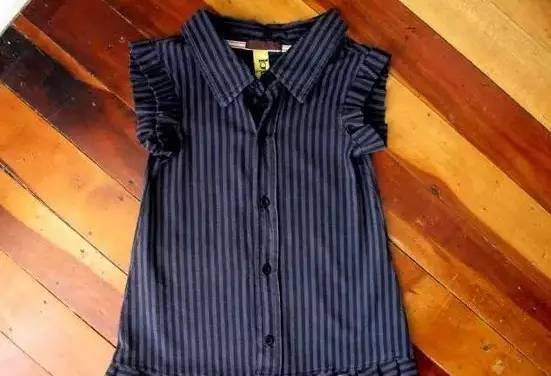 爸爸的衬衫改造成——意想不到的各式衣服-微信头条网 爸爸的衬衫改造成——意想不到的各式衣服