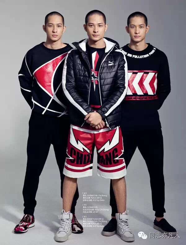 火爆中国gay圈的华裔肌肉三兄弟