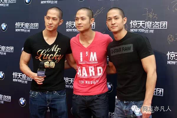 火爆中国gay圈的华裔肌肉三兄弟