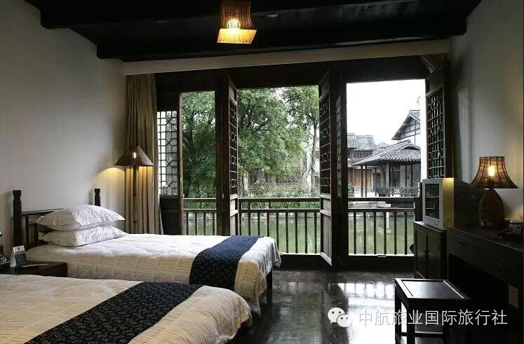 奢华江南调西湖乌镇千岛湖骑行西塘4日游全程四星酒店1晚乌镇西栅