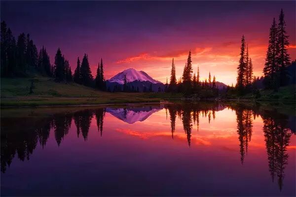 自然自由自在如云如海如山