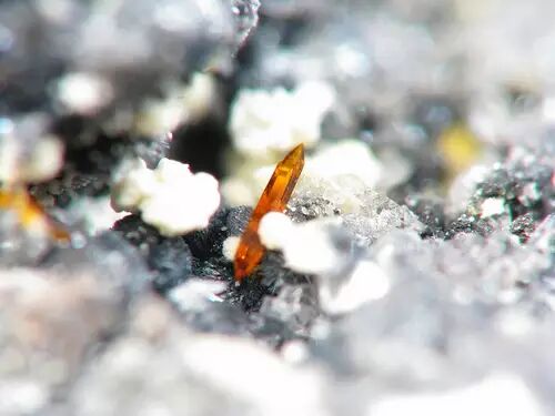 海底火山熔岩(光学显微镜下)雷声蛋紫水晶红纹石石英铜取代玛瑙电气石