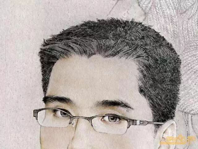 工笔头发的画法