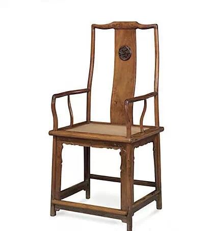 官帽椅，明式家具经典代表之一。