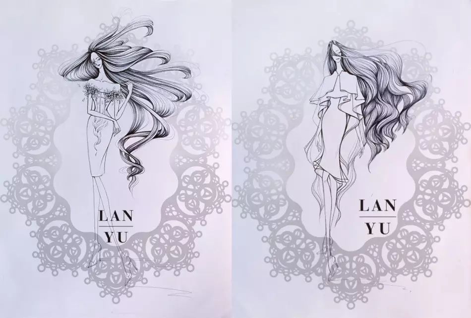 独立设计|85后女神设计师兰玉lan-yu,十佳服装设计师