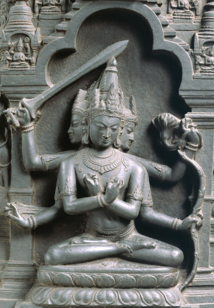 印度佛教文殊菩萨图片