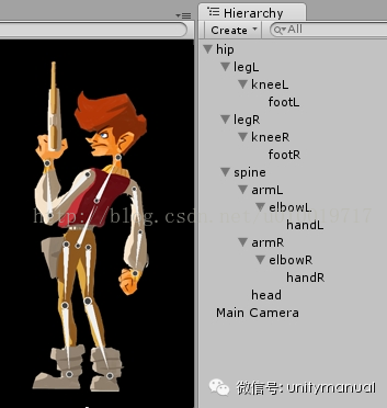 【干货】Unity3d的2D骨骼动画插件Puppet2D的使用 - 无名 - 半月