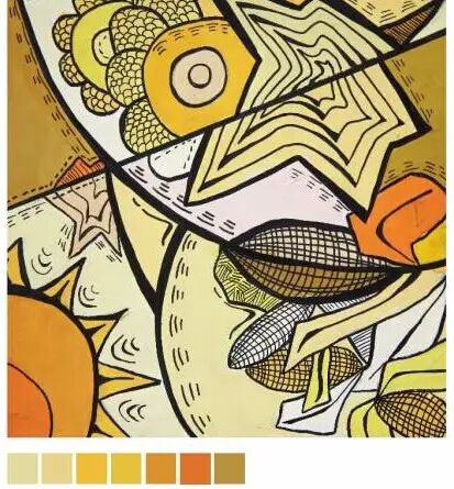 一大波创意趣味的色彩装饰画给你参考!