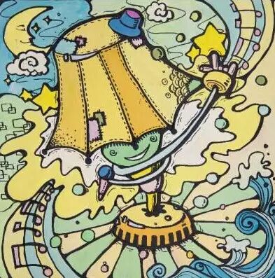 一大波创意趣味的色彩装饰画给你参考!