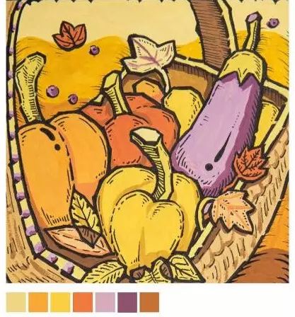 一大波创意趣味的色彩装饰画给你参考!