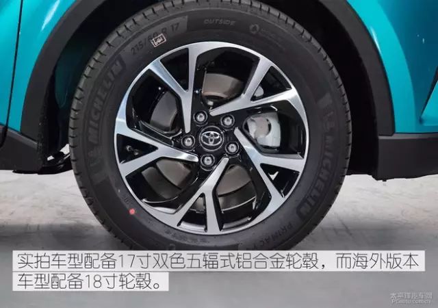 实拍广汽丰田C-HR