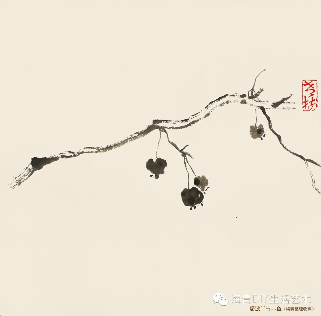 刘树勇老树绘画作品