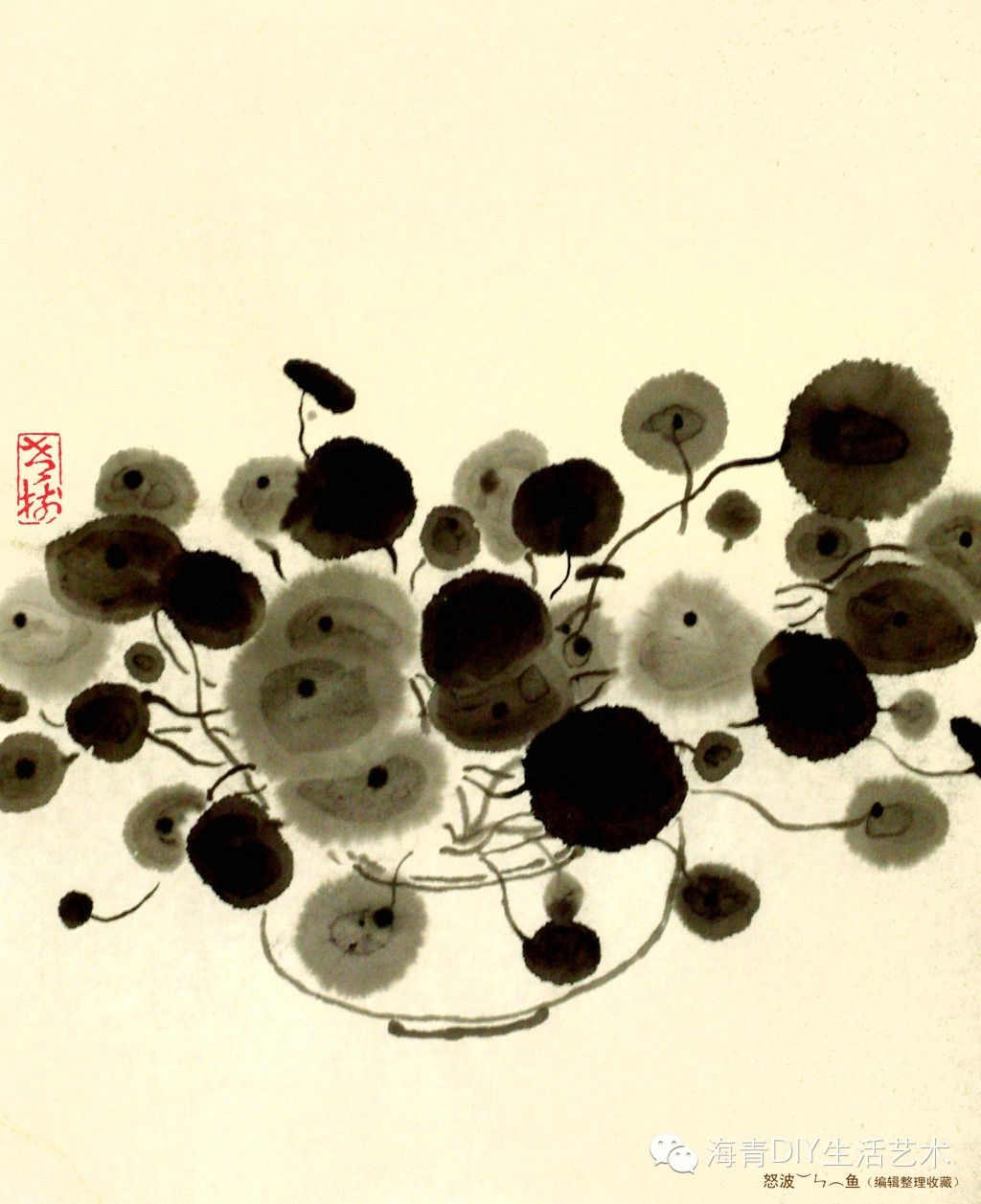 刘树勇老树绘画作品