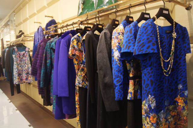 chlosio克劳西女装专卖店2014秋冬装新品图片