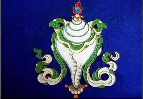 资料网 公众号文章 >> 正文 白海螺 搭配事物之一:西藏吉祥八宝之一的