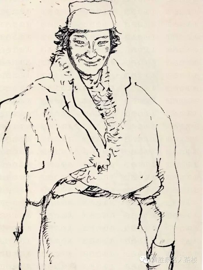 大观园陈丹青西藏速写中