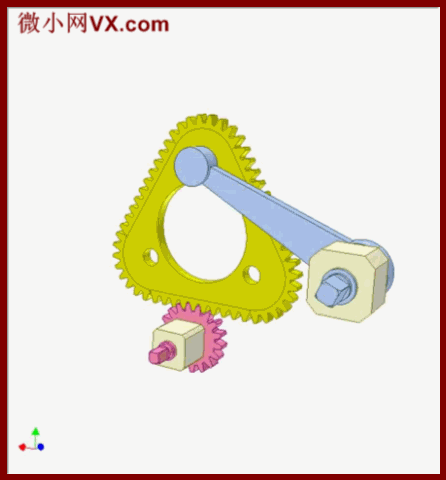 【动图】经典机械结构赏析第六十一期--齿条机构应用等
