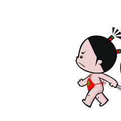 下载方式二:点击阅读原文,或者去微信表情商店搜索"小破孩的女友小丫"