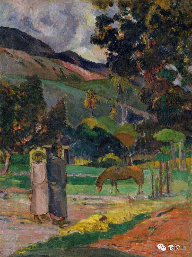 法国后印象派画家高更全集500张5