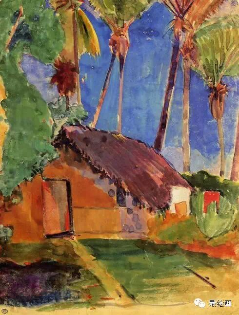 法国后印象派画家高更全集500张5