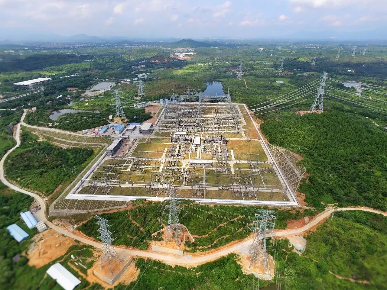 【关注】500千伏回隆变电站|助力阳江实现建设国家新能源基地的战略