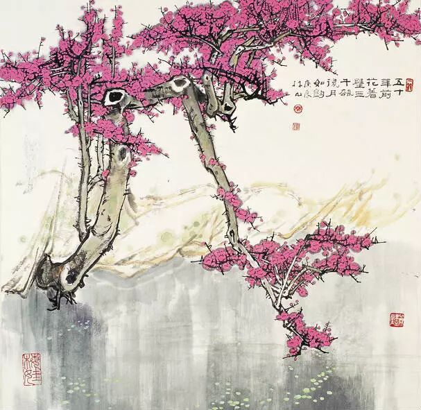 林凡梅花绘画的意境之美