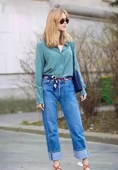 这样系腰带,每个人都是黄金比例身材!