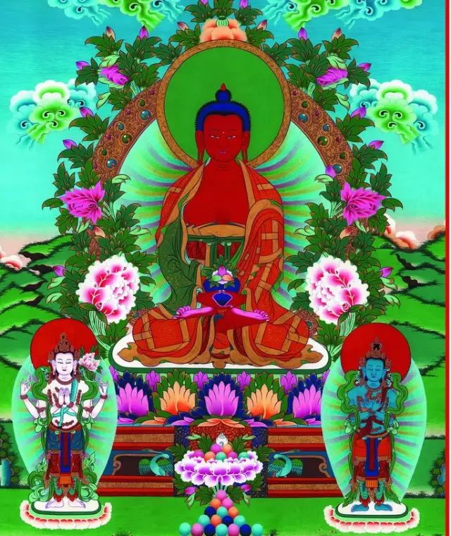 阿弥陀佛修法极乐捷径附修法观想动画法王灌顶实录视频