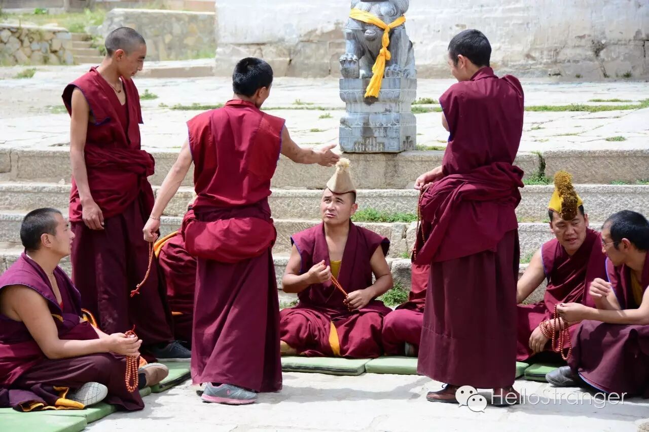 在拉卜楞寺和郎木寺 遇见你们