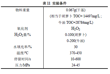 環境廢物超臨界水氧化