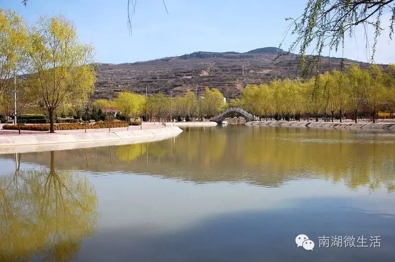 县城【今南湖镇】庄浪有三条大河庄浪南湖游龙山庄浪水上公园世界奇迹