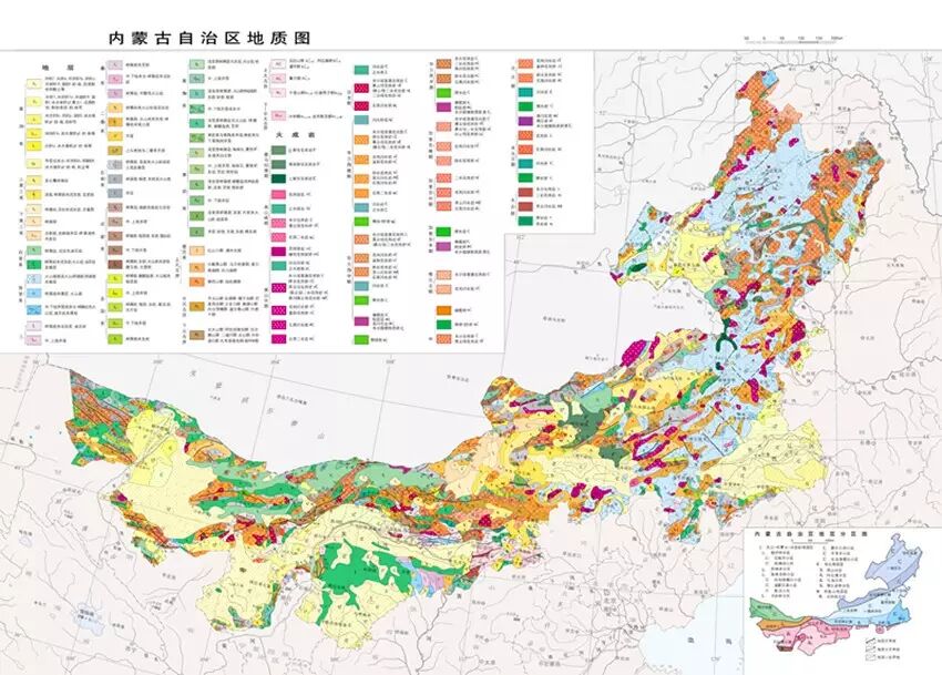 【重磅】中国各省高清地质大图(32幅)