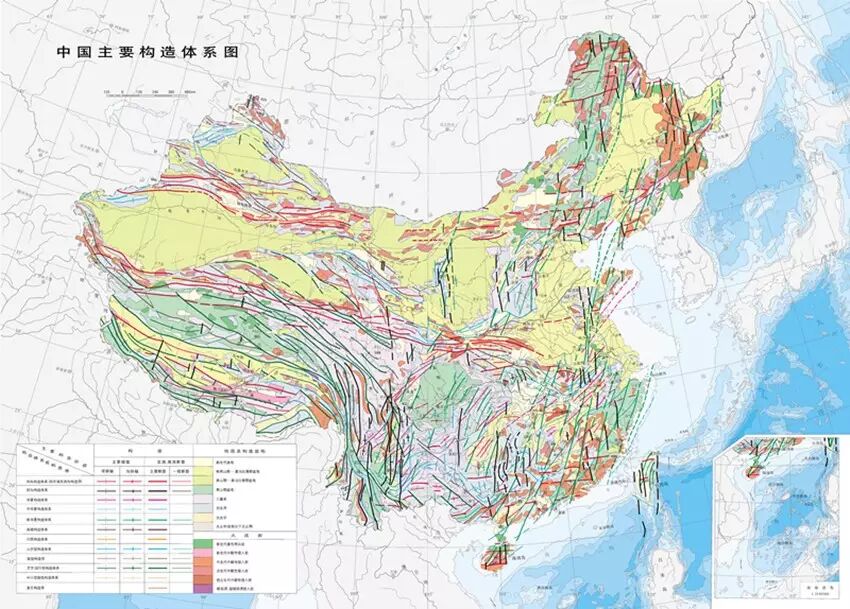 【重磅】中国各类高清地质大图(史上最全!