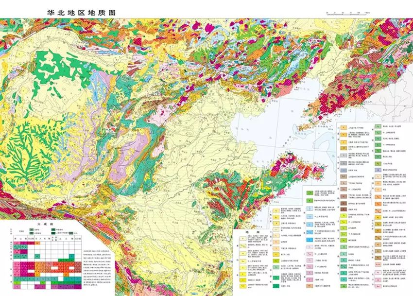 【重磅】中國各類高清地質大圖(史上最全!
